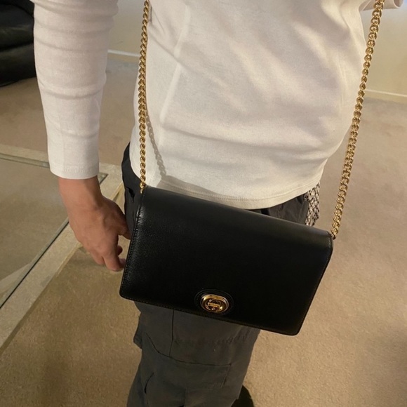 Gucci Azalea leather Marina chain wallet new - Picture 6 of 6